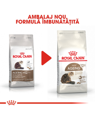 Royal Canin Ageing 12 + hrana uscata pisica senior, 400 g