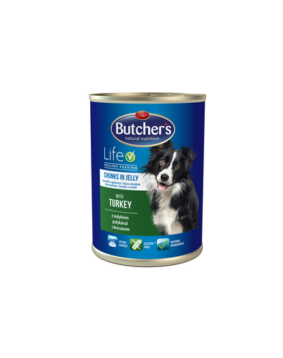 Butcher's life cu curcan în aspic 400 g