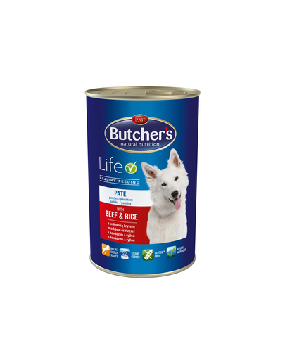 Butcher's life cu vită și orez 1200 g