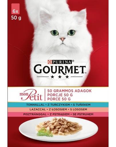 GOURMET Mon Petit Mix pește (6x50 g)