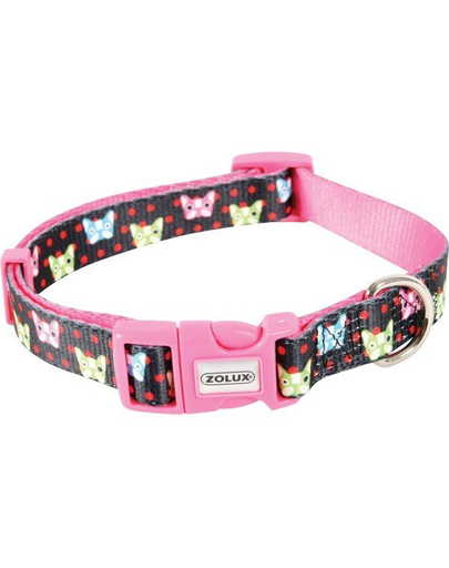ZOLUX Zgardă control CANDY 15mm negru