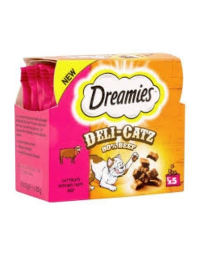 DREAMIES DeliCatz cu vită 25 g x 16