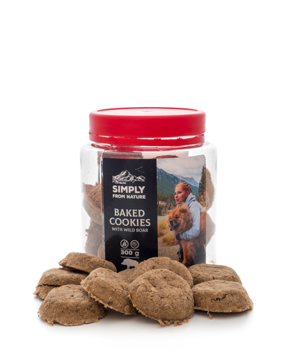 SIMPLY FROM NATURE Baked Cookies cu mistreț 300 g imagine