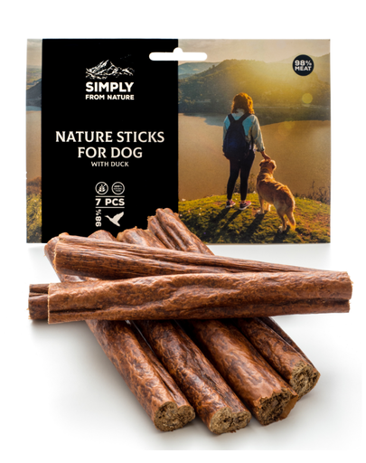 SIMPLY FROM NATURE Nature Sticks cu rață 7 buc.
