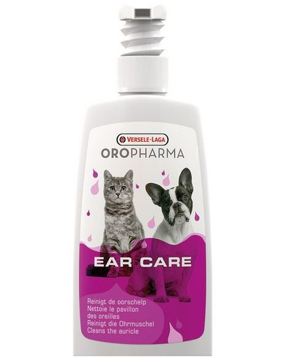 VERSELE-LAGA Ear Care picaturi curatare urechi caini si pisici 150ml
