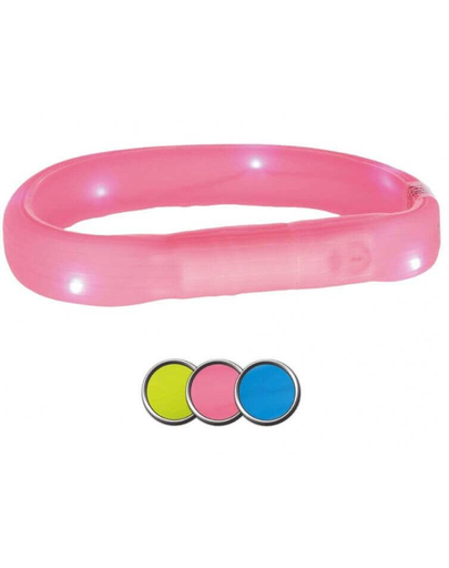 TRIXIE Guler luminos usb M-L: 50 cm/18 mm