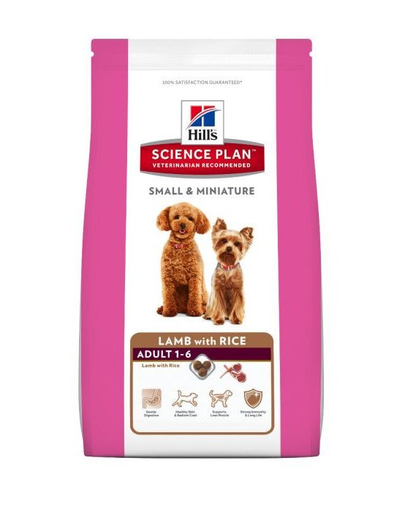 HILL'S Science Plan Canine Adult Small & Mini Miel și Orez 1,5 kg