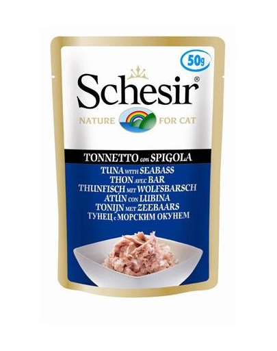 Schesir ton cu merluciu 50 g