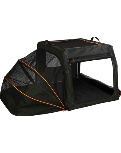 TRIXIE Cușcă de transport extensibilă, S–M: 68 × 47 × 48 cm