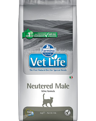 Farmina vet life cat neutered male - pentru motani după castrare 10 kg