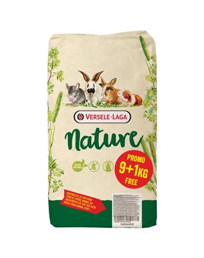Versele-laga cuni nature - hrană pentru iepuri miniaturali 9 kg + 1 kg gratis