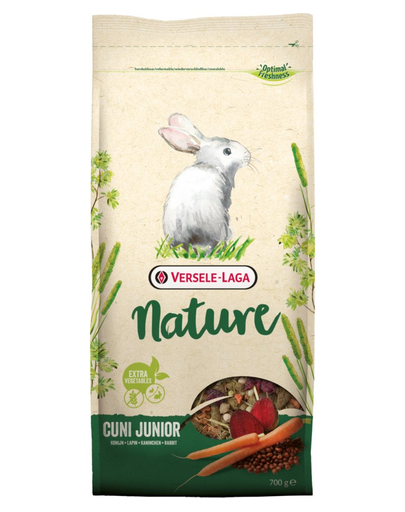 VERSELE-LAGA Cuni Junior Nature - hrană completă pentru iepurii până la 8 luni 2,3 kg imagine