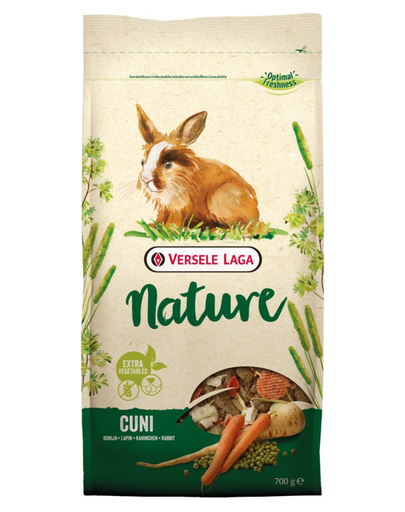 VERSELE-LAGA Cuni Nature - hrană pentru iepuri și iepuri pitici 700 g imagine
