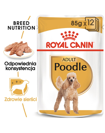 Royal canin poodle adult hrană umedă 85 g
