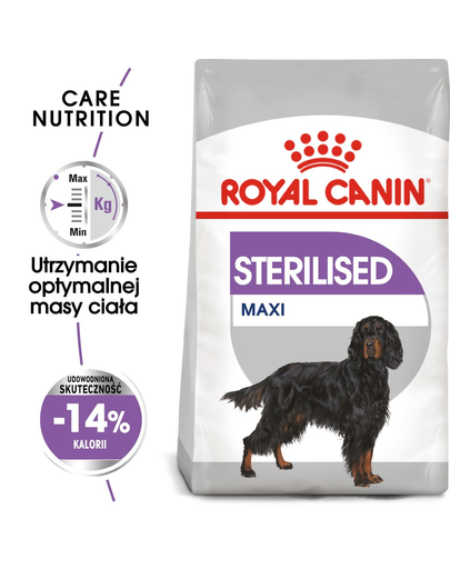 Royal canin maxi sterilised adult hrana uscata caine sterilizat, 3 kg