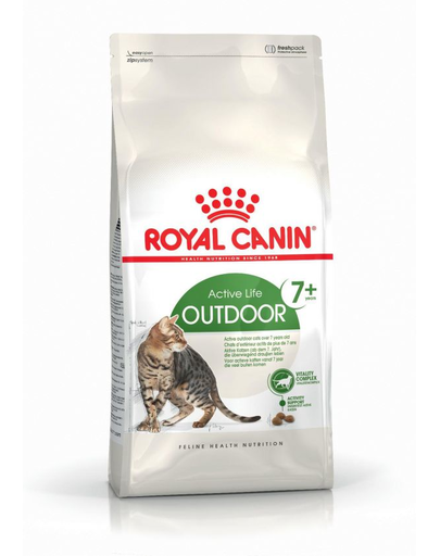 ROYAL CANIN Outdoor 7+ Hrana uscata pentru pisici de exterior, 7 si 12 ani 400g