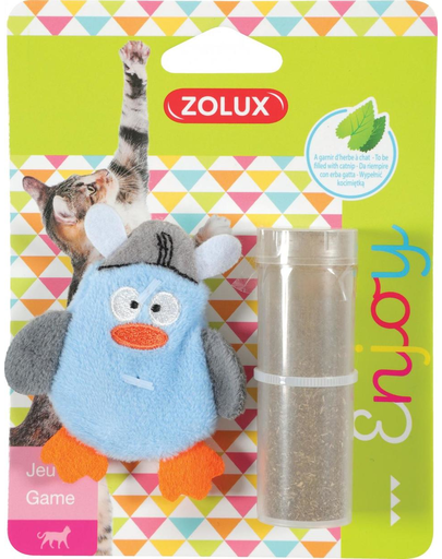 ZOLUX Jucarie pentru pisici cu iarba-matei, pinguin