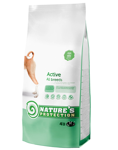 NATURES PROTECTION Active Dog cu Pui 4 kg