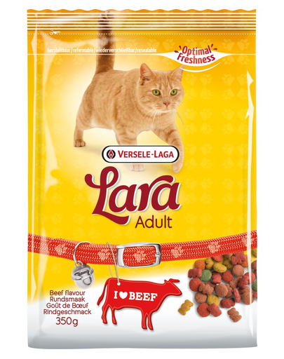 Versele-laga lara adult hrană uscată pentru pisici adulte cu vită 10 kg