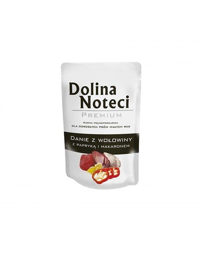 Dolina noteci premium cu vită, ardei și tăiței 100 g