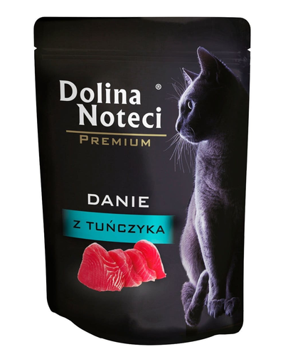 DOLINA NOTECI Premium hrană umedă pentru pisici adulte, cu ton 85 g