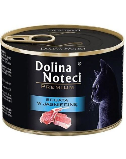 Dolina noteci premium bogată în miel - pentru pisici adulte 185 g