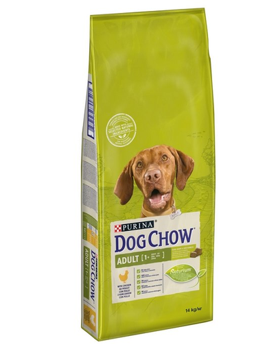 Purina dog chow adult cu pui 14 kg
