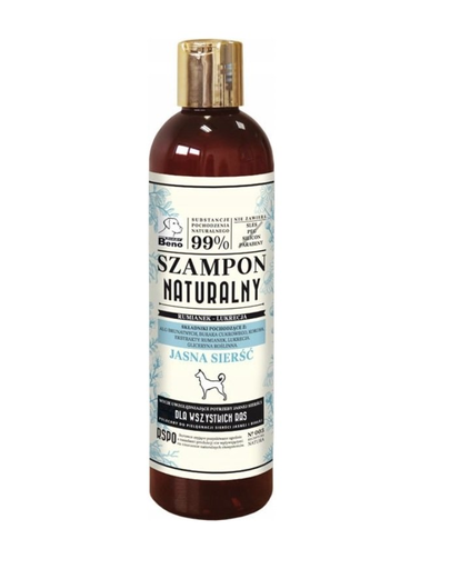 SUPER BENO Șampon natural pentru blană deschisă 300 ml