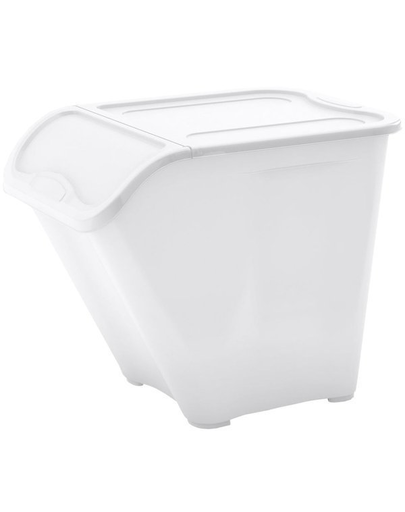 CURVER Coș depozitare All in Box 40 L alb