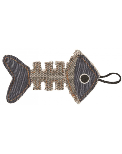 BARRY KING Jucărie Schelet de pește gri / bleumarin 14 x 7,5 cm imagine