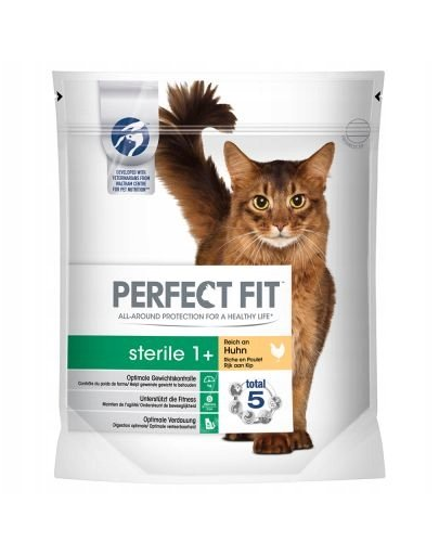 PERFECT FIT (Sterile 1+) Hrană uscată bogată în carne de vită pentru pisici sterilizate 4,5 kg imagine