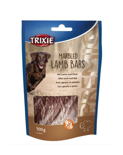 TRIXIE PREMIO Marbled Lamb Bars cu miel 100 g