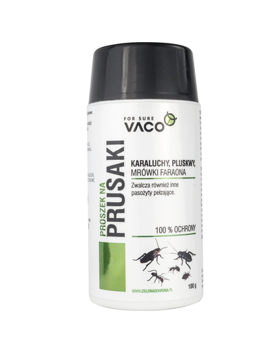 VACO Pulbere pentru păianjeni și alte insecte târâtoare 100 g