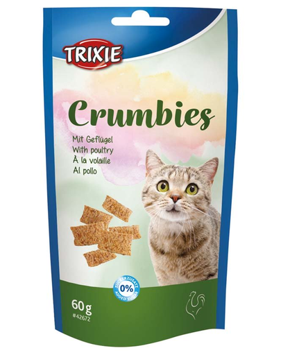 TRIXIE Recompense Crumbies cu păsări de curte și taurină, 60 g