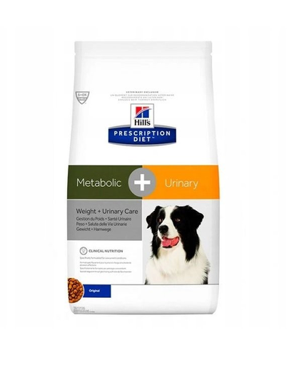 Hill's pd metabolic + urinary canine 12 kg