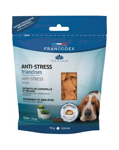 Francodex recompense pentru câini anti-stres cu pui 75 gr