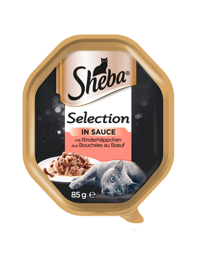 SHEBA Selection vită în sos 22 x 85 gr imagine