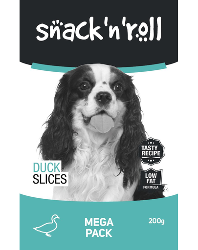 SNACK & ROLL Duck Slices felii de rață 200 g