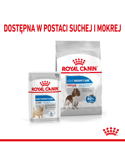 Royal Canin Medium Light Weight Care Adult hrana uscata caine pentru limitarea cresterii in greutate, 10 kg
