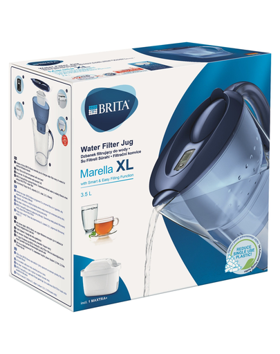 BRITA Marella XL Maxtra+ Vas filtrant 3,5 L, albastru