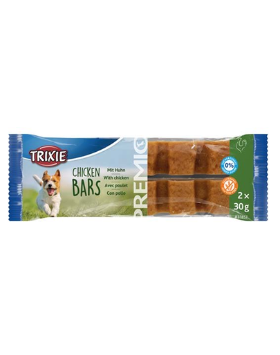 TRIXIE PREMIO Chicken Bars gustari pentru caini, batoane cu pui, 2 × 30 g