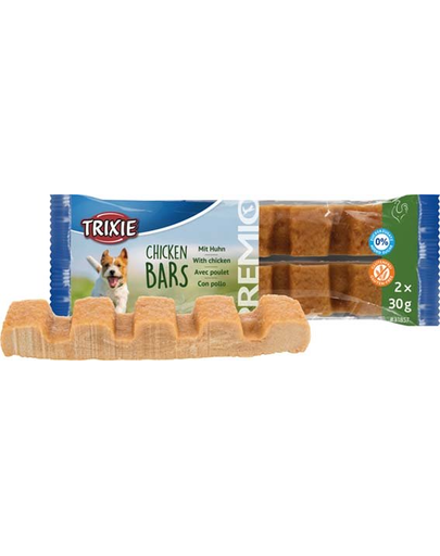 TRIXIE PREMIO Chicken Bars gustari pentru caini, batoane cu pui, 2 × 30 g