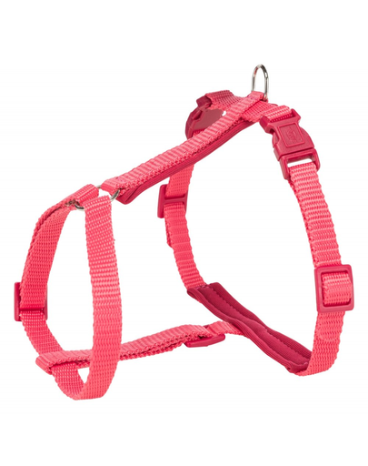 TRIXIE Lesa Premium cu ham, pentru pisici, 25–45 cm/10 mm, 1.20 m, corai