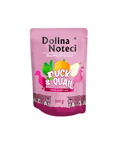 DOLINA NOTECI SuperFood rață și prepeliță 300 g