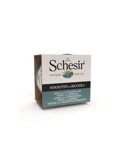 SCHESIR Hrană umedă pentru pisici, cu ton și yellowtail 85 g