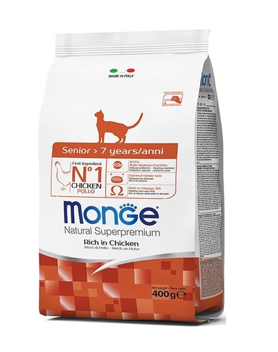 MONGE Cat Senior hrană pentru pisici vârstnice 400 g imagine