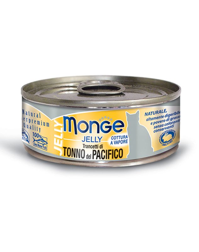 MONGE Jelly hrană umedă pentru pisici, cu ton din Pacific 80 g