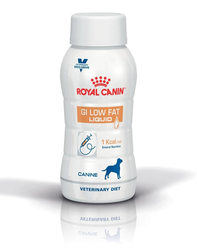 Royal canin vd dog gastro intestinal low fat 3 x 0,2 l