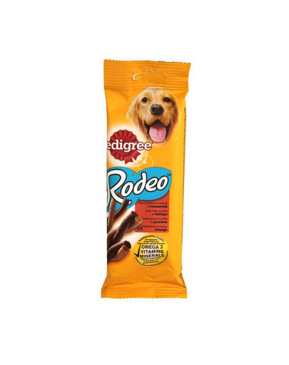 PEDIGREE Rodeo recompense cu vită 70 g x20
