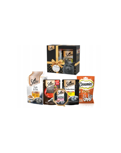 SHEBA Set festiv cu delicii pentru pisici